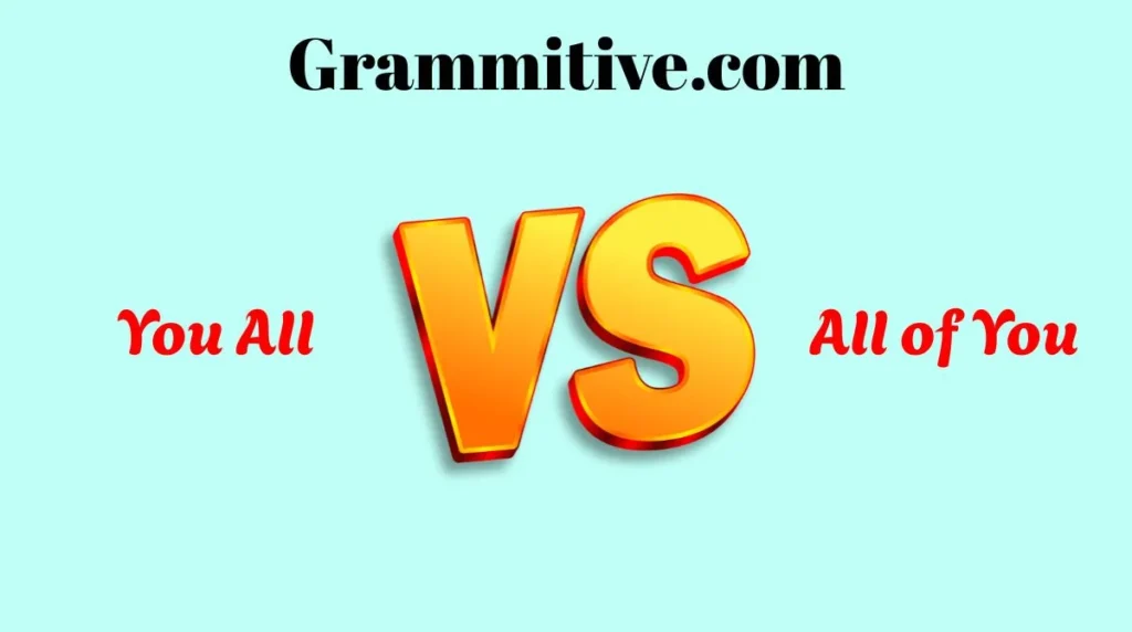 You All vs All of You