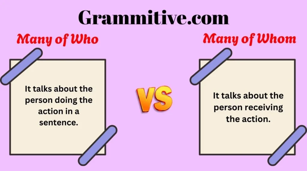 Many of Who or Many of Whom